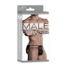 male power Slip Cage Brief Noir
